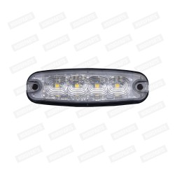 Gabariit-vilkur kollane 4 LED