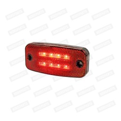 Strands fork light + brake light 5LED - red
