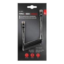 USB-C to USB-C charging cable 100cm black