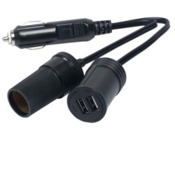 Charger 2 usb+special cigarette lighter socket