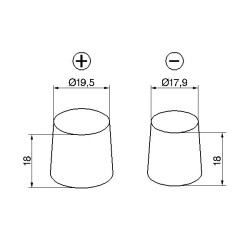 Bosch S4 021 45Ah 330A 238x129x227 -+