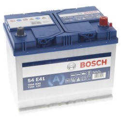 Bosch EFB S4 E41 72Ah 760A 261x175x220-+ Bosch EFB S4 E41 72Ah 760A 261x175x220-+