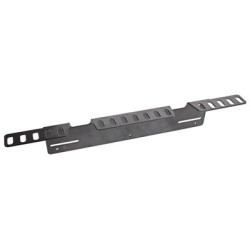 Additional light frame 606x3mm black behind number plate