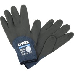 TL.Uvex work glove grey size 10