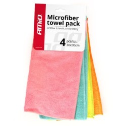 Microfiber cleaning cloths 4pcs, 30*30cm