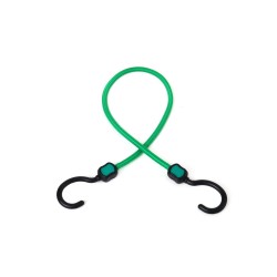 Elasticated bark tie 90 cm, end hooks