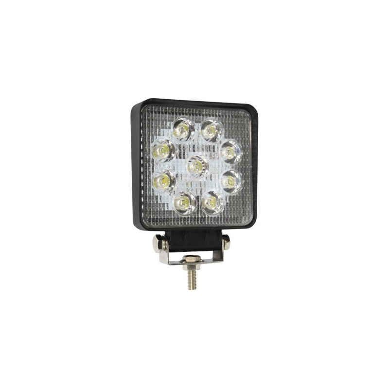 Рабочий светильник 6 LED, 106*106*32 мм, 9-60 В, 27 Вт