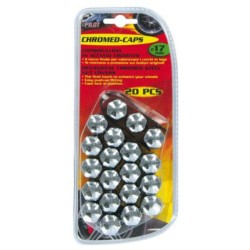 Poldikatted 20tk kroom 17mm