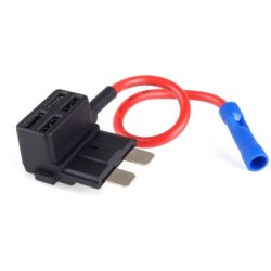 Fuse holder for standard fuse, max 20A
