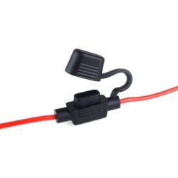 Mini fuse holder, wire 30cm