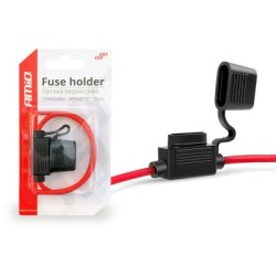 Protective holder with lid, 30cm cable