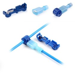 T type quick connector 0,75-2,5mm2,15A,5pcs,s