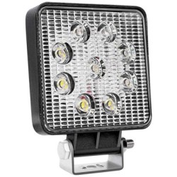 Töölamp 12/24V,11*11CM, 9 ledi, 2160lm