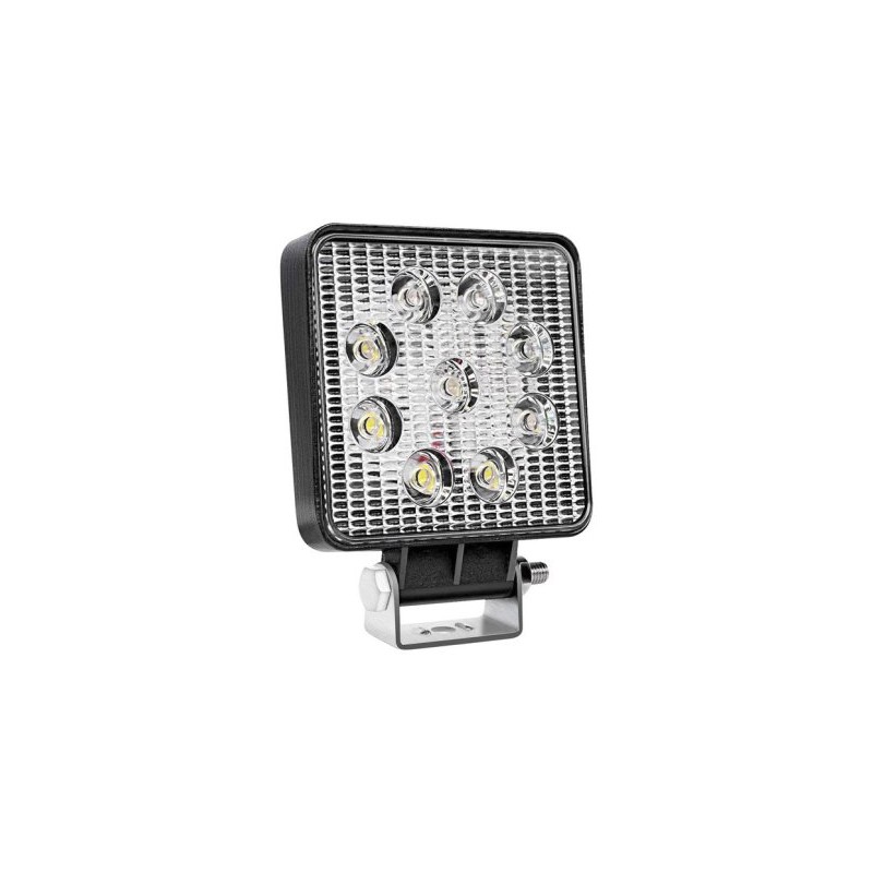 Люминесцентная лампа 12/24V, 11*11CM, 9 LED, 2160lm