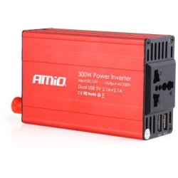 Inverter 12V-230V,300/600W, 2 USB ports