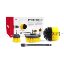 Set of cleaning brushes for 4-piece cage