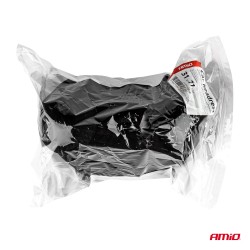 Ergonomic headrest with position memory, black