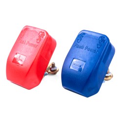 Клеммы для аккумулятора 12/24В, 30А, 2шт, быстрое соединение