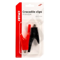 Cable clamp tips 25A, 75mm, 2pcs