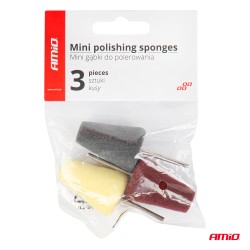 Conical polishing gloves 3 pcs 25mm