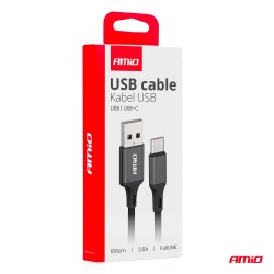 Juhe USB-USB-C 2A 100 см