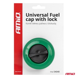 Universal tank cap with lock