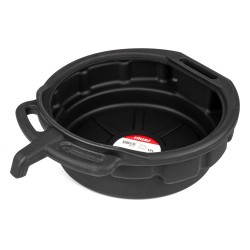 Oil drain pan with funnel 16L 56cm