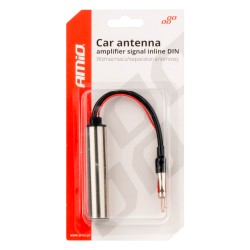 Antenna amplifier DIN nozzle 12/24V