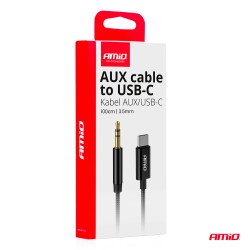 Audio juhe USB-C -AUX mini  1m
