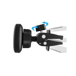 Telephone magnet holder for ventilation grille