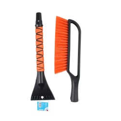 Snow brush with scraper 68cm