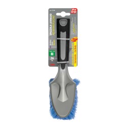 Scrubbing brush with anti-scratch brush 26cm