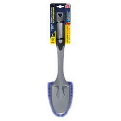 Scrubbing brush with anti-scratch bristles 36