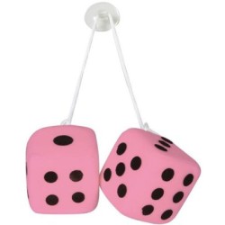 Stars 2pcs, hanging, pink