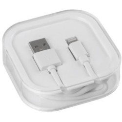 Кабель для зарядки Iphone 8 pin, 1 м, белый