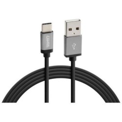 Кабель для зарядки типа C, 1 м, 3A, 18 Вт, белый