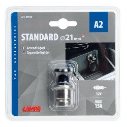 Насадка для прикуривателя 12 В, диаметр 21 мм