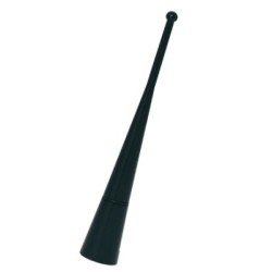 Antenna black 10cm, with 5/6mm threads