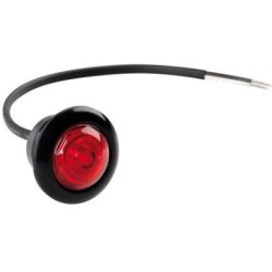 Встраиваемый светодиодный светильник, 12/24 В, красный, E