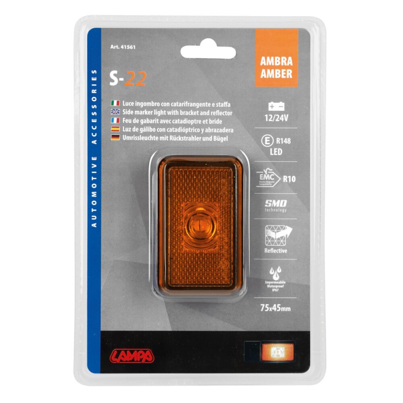 Gabariidituli led, 12/24V, orange