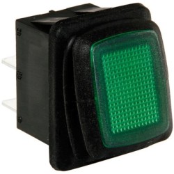 Veekindel Led lüliti,12/24V,roheline