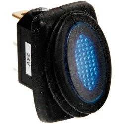 Veekindel Led lüliti,12/24V,sinine