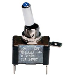 Автоматический выключатель 12/24 В, 2 клеммы, 20 А