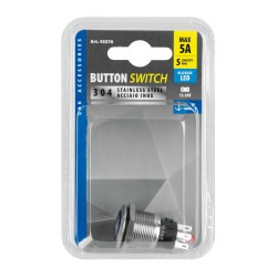 Nupplüliti led, 12/24V, sinine