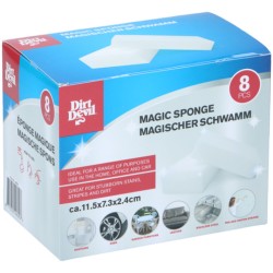 Melamiinist käsn Magic 11,5*7,3*2,4cm,8t