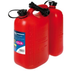 Пластиковая канистра с 2 отделениями 5+3 л