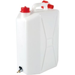 Water can 15L, pouring nozzle, metal flange