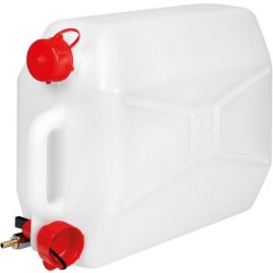 Water canister 20L with metal horizon.