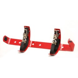 Fixing clamp for 6Kg fire extinguisher