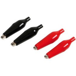 Micro clamps for battery 4pcs, 45mm